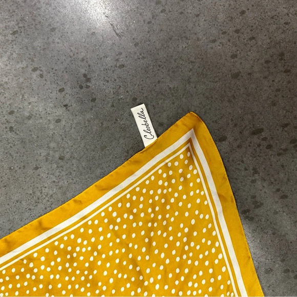 CLEOBELLA Polka Dot Scarf Polyester - Picture 3 of 7